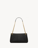CALYPSO MEDIUM IN GRAINED LAMBSKIN BLACK