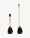 CALYPSO MEDIUM IN GRAINED LAMBSKIN BLACK