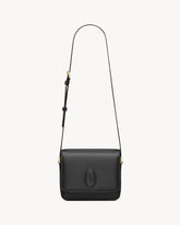 LE 61 MEDIUM SATCHEL IN SAINT LAURENT BOX BLACK