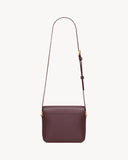 LE 61 MEDIUM SATCHEL IN SAINT LAURENT BOX ROUGE CABERNET