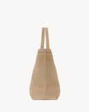 Y MAXI TOTE IN SUEDE DRY GRAIN