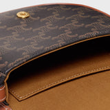 Mini Besace IN Triomphe Canvas and calfskin