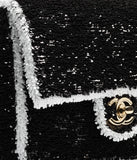 Fall-Winter 2025/26 Flap Bag Black & White