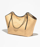 Cruise 2025/26 Maxi Shopping Bag Dark Beige &amp; Black
