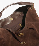 Cruise 2025/26 Maxi Hobo Bag Dark Brown