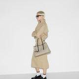 GG Emblem large tote bag   Black