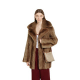 GG Emblem nano bucket bag and dark brown