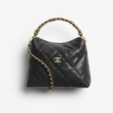 Fall-Winter 2025/26 Clutch with chain Black