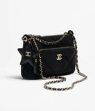 2025/26 Collection Clutch with Chain Black