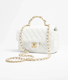 Fall-Winter 2025/26 Small Flap Bag with Top Handle