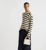 Mini Lady Bag Latte Cannage Lambskin