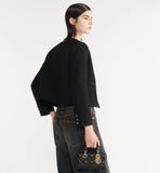 Mini Lady D-Joy Bag Black Cannage Lambskin