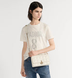 My Top Handle Bag Latte Cannage Lambskin