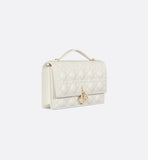 My Top Handle Bag Latte Cannage Lambskin