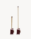 SUNSET SMALL IN PATENT LEATHER GLOSS BURGUNDY