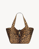 BEA IN PONY HAIR LEATHER EARTH AND BLACK