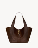 BEA IN PONY HAIR LEATHER MOKA