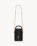 GABY BUCKET BAG IN LAMBSKIN BLACK