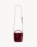LE 37 MINI IN PATENT LEATHER GLOSS BURGUNDY