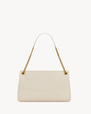 CALYPSO LARGE IN GRAINED LAMBSKIN BLANC VINTAGE