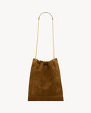 JAMIE POCHON IN SUEDE CARAMEL COGNAC