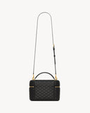 GABY LARGE VANITY BAG IN LAMBSKIN BLACK